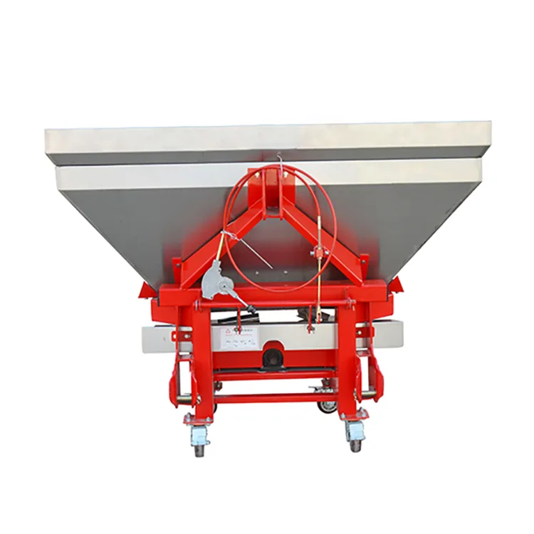 Fertilizer spreader trailer