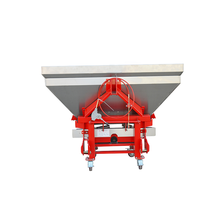 Fertilizer spreader trailer
