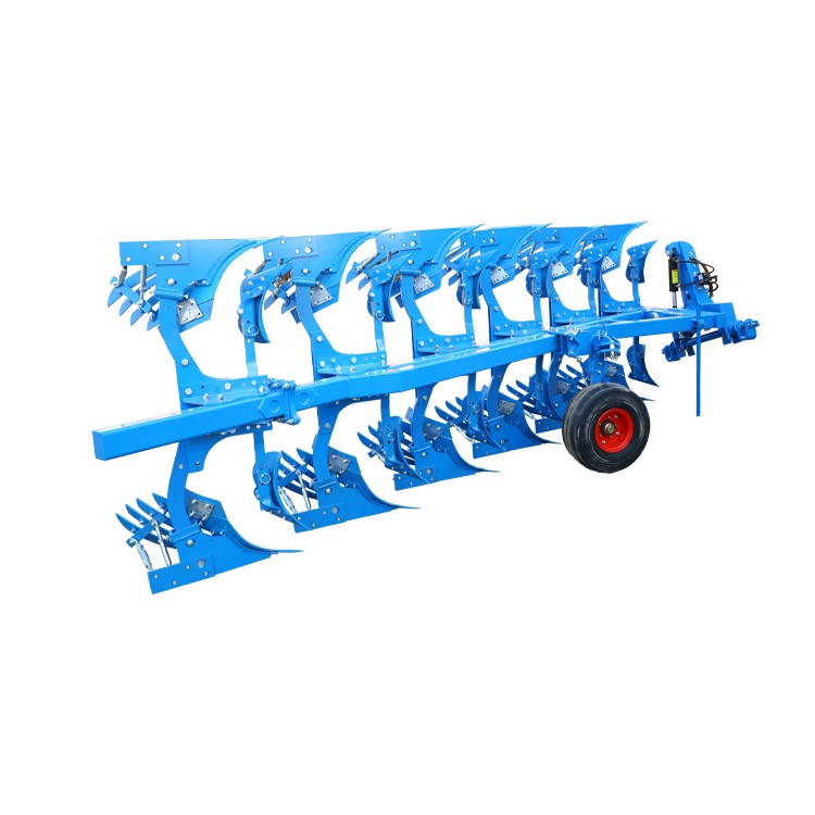 Hydraulic flipping plows